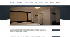 Desktop Screenshot of hotelplasky.be